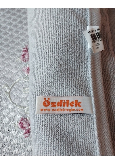 Özdilek 2li Butik El-yüz Havlusu 50x90 -mariposa Gri