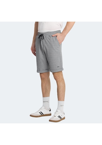Slazenger NOVA Erkek Cepli Koyu Gri Şort