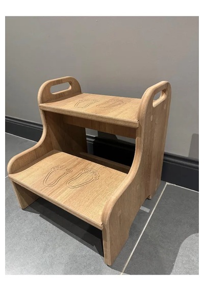 Montessori Basamak Tabure Çocuk Banyo Wc Lavabo Merdiven Yükselti