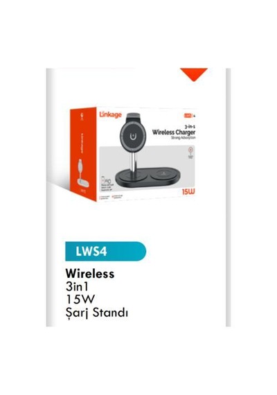 Lws4 Wirelss 4 İn 1 Şarj Standı 15 W