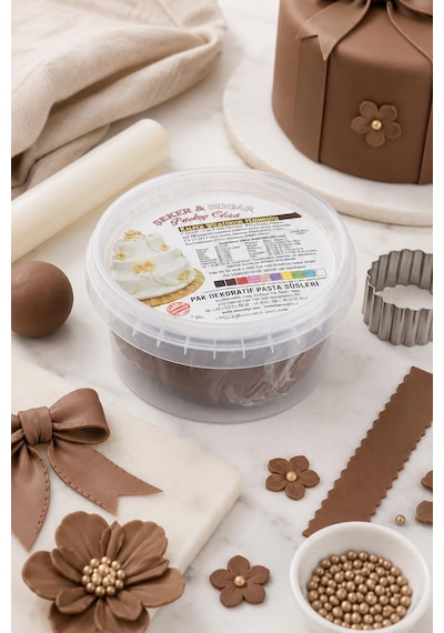 Şeker Hamuru Kahverengi 200 G