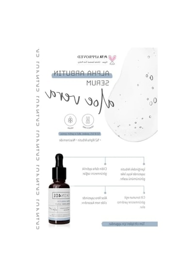 Arbutin İçeren Cilt Aydınlatıcı Serum 30 Ml