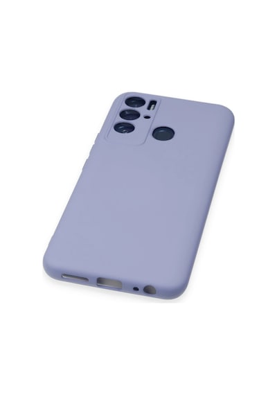 Newface - 371 - Tecno Pova Neo Kılıf Nano İçi Kadife Silikon - Matxzngz - - Lila LİLA