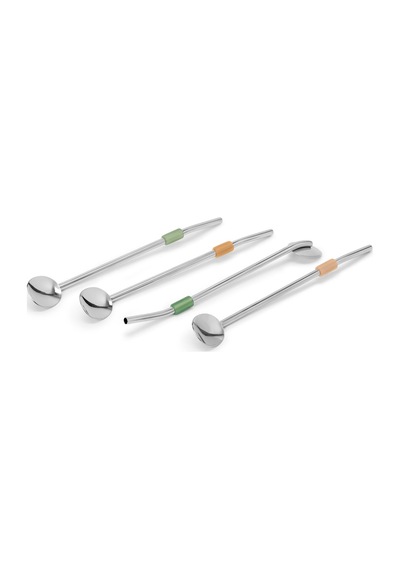 İçecek Kaşığı, Pipet Olarak Kullanılabilir, 4 Adet