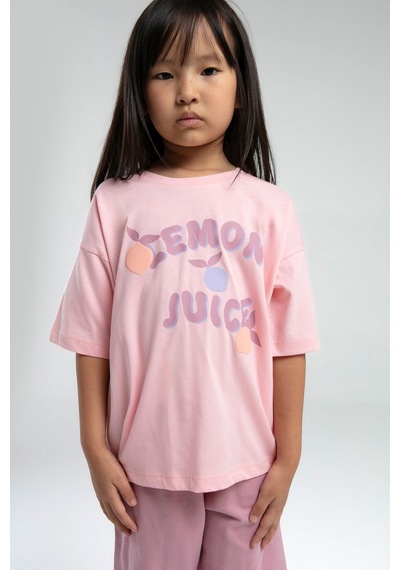 Rolypoly Kız Çocuk Pembe Bermuda Takım Rp3620-c-v2 Pembe