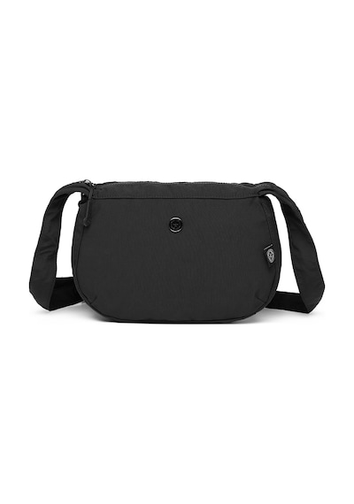 Smart Bags Siyah Ultra Hafif Kumaş Günlük Orta Boy Kadın Omuz Ve Çapraz Çanta