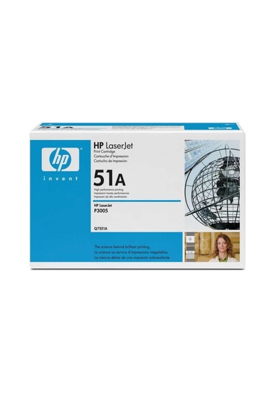 Hp Q7551a 51a Siyah  Toner - Laserjet 3005 B T10092 Eski Kutu
