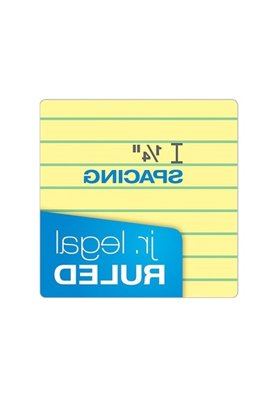 Yasal Bloknotlar, 12'li Paket, 50 Yaprak, Dar Çizgili
