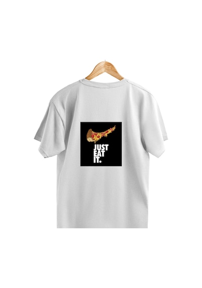 Sünger Bob Plankton Sheldon Tasarımlı Baskılı T-shirt Beyaz