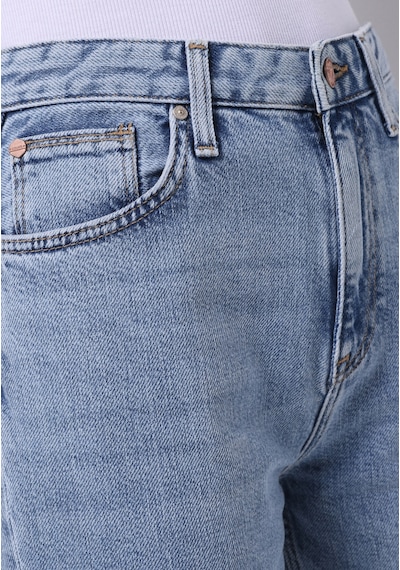 Colin's Colins Straight Fit Yüksel Bel Düz Paça Kadın İndigo Jean Pantolon Cl1074904 Q1.v1 Dn42499 Denim