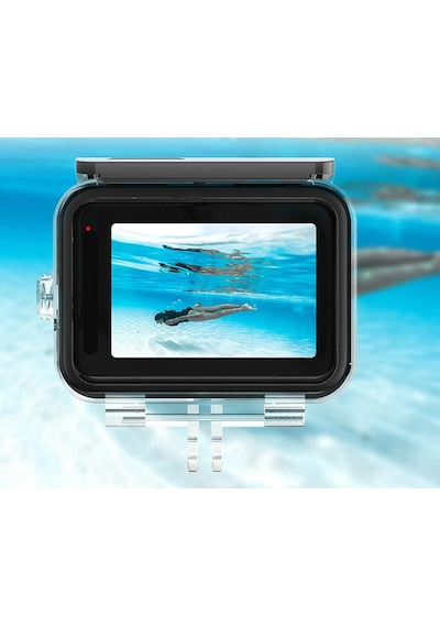 Gplus Go209 Gopro Hero 9 Hero 10 Hero 11 Hero 12 Uyumlu Waterproof Housing Su Geçirmez Muhafaza Kılıf Çok Renkli