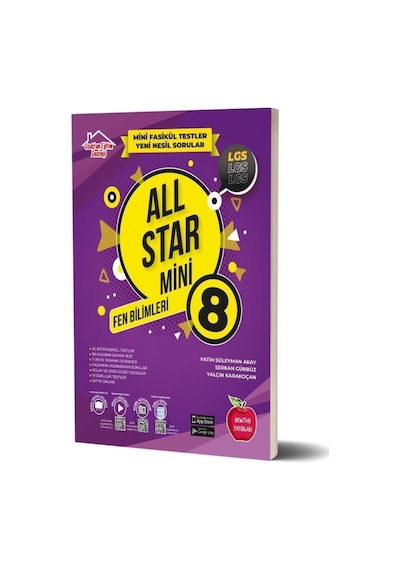8. Sınıf Mini Fen Bilimleri All Star Yeni Nesil Sorular -  Newton Yayınları