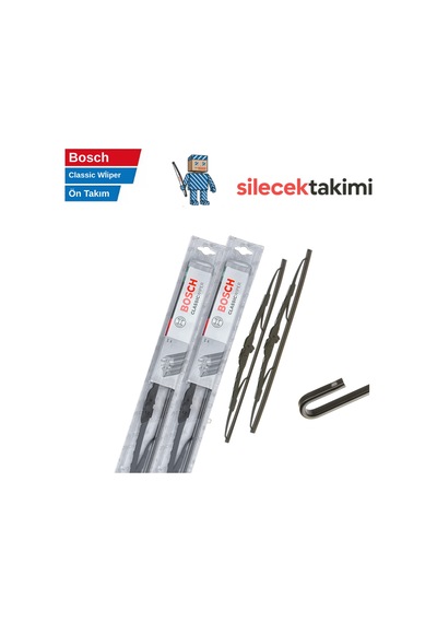 Cadillac Srx 2003 Silecek Takımı Ön Bosch Classic Wiper Telli