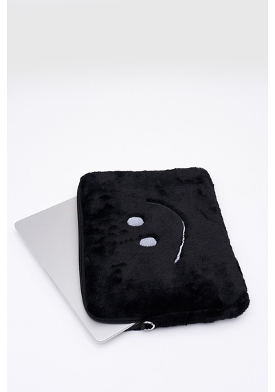 Mussen Smile Laptop Kılıfı 13" & 14" İnç Uyumlu Siyah