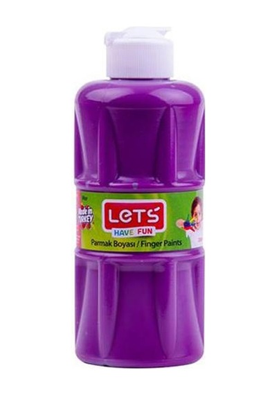 Lets Parmak Boyası 250ml 10lu Set Çok Renkli