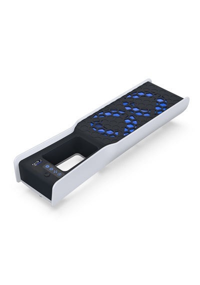 Ps5 Slim / Pro Soğutucu Fan Led Işıklı 3 Kademeli Soğutucu Ve Şarj Standı