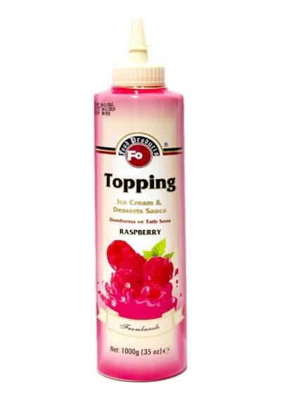 Fo Topping Frambuazlı Dondurma Ve Tatlı Sosu 1 KG