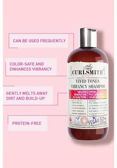 Curlsmith Vivid Tones Canlandırıcı Şampuan 946 ML