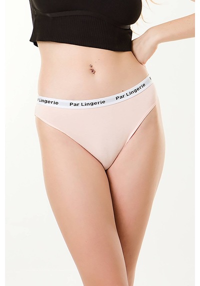 Parlingerie Kadın 3lü Slip Külot Pembe-sarı-somon Pembe - Sarı - Somon