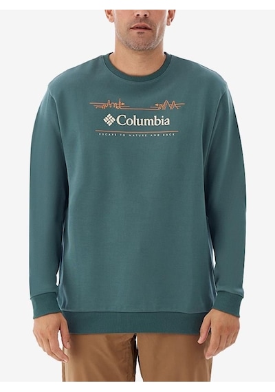 Columbia Cs0329 Csc M Nature And Back Crew Sweatshirt Erkek Sweatshirt Mavi