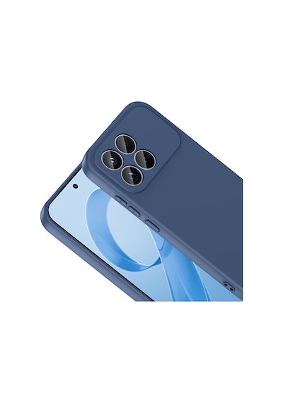 Xiaomi Poco F8 Pro Kılıf Yumuşak Silikon Kamera Korumalı Lansman Pazarplus Koyu Mor
