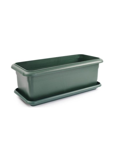 Omnipazar So-v691 Tabaklı Villa Bahçe Saksı Takımı 39 Litre No 1 Yeşil