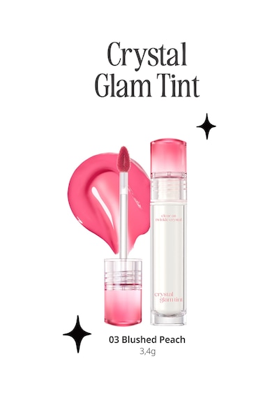 Clio Crystal Glam Tint 03 Blushed Peach 03