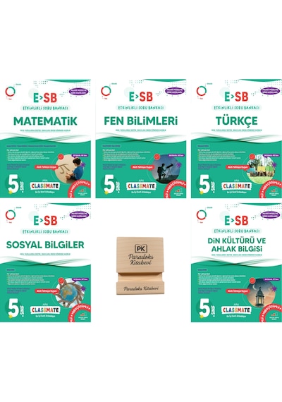 Okyanus 5. Sınıf Classmate Matematik Fen Türkçe Sosyal Ve Din Etkinlikli Soru Bankası 5li Set