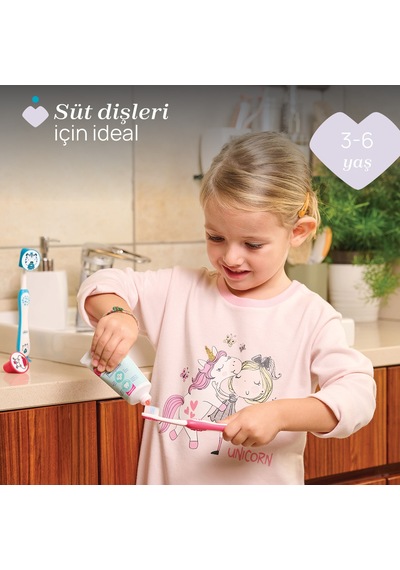 Chicco 2'li Diş Fırçası 3-6 Yaş Tıger-panda 00012084110000