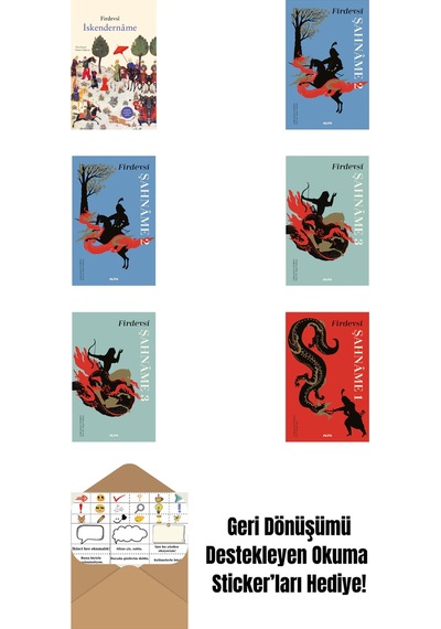 Firdevsi 6 Kitap Set + Okuma Sticker'ları