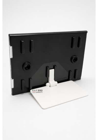 Fiyat Kasetlik Manav Kasap Şarküteri Etiketi Rakamlı Fiyatlık Ayaklı Büyük Boy 123x84 Mm Siyah