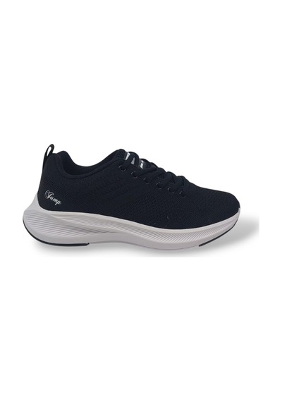 Jump 32260 Unisex Siyah Memory Taban Sneaker Günlük Spor Ayakkabı Siyah