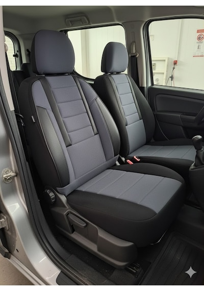 Favori Füme Serisi Opel Combo İle Uyumlu Tam Set Oto Koltuk Kılıfı Arka Koltuk 2+1