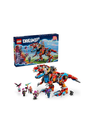 LEGO® DREAMZzz™ Cooper’ın Robot Dinozoru C-Rex 71484 – 9 Yaş ve Üzeri 4 Minifigür ve T. rex Modeli İçeren Yaratıcı Oyuncak Yapım Seti(917P) LEGO® DREAMZzz™ Cooper’ın Robot Dinozoru C-Rex 71484 – 9 Yaş ve Üzeri 4 Minifigür ve T. rex Modeli İçeren Yaratıcı Oyuncak Yapım Seti(917P)