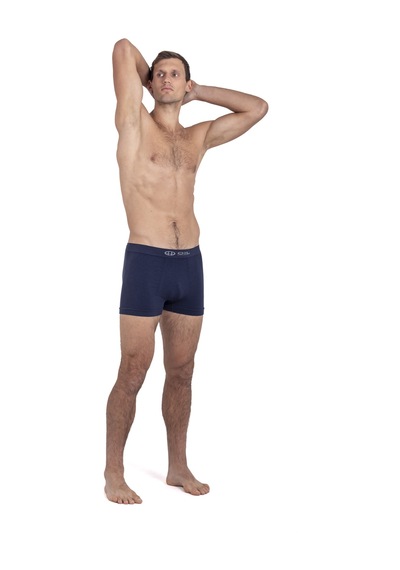 Oıl Company Hafif Nefes Alabilir Rahat Kumaş Isı Korumalı Termal Boxer Navyblue