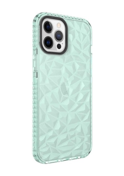 Apple Uyumlu iPhone 12 Pro Max Kılıf Zore Buzz Kapak Yeşil