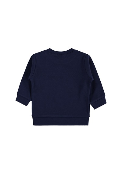 Civil Baby Düz Basic 6-18 Ay Sweatshirt - Lacivert