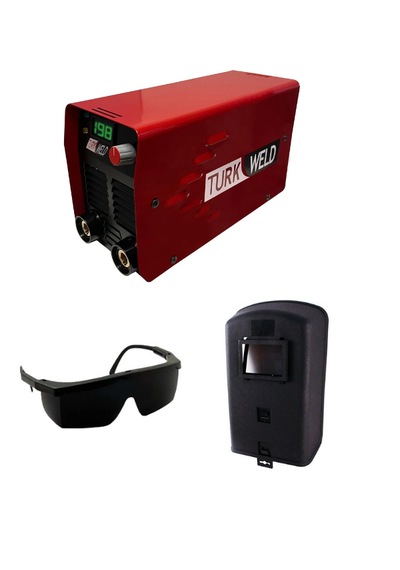 Turkweld T200 İnverter Kaynak Makinesi+fiber El Maskesi+baymax S-