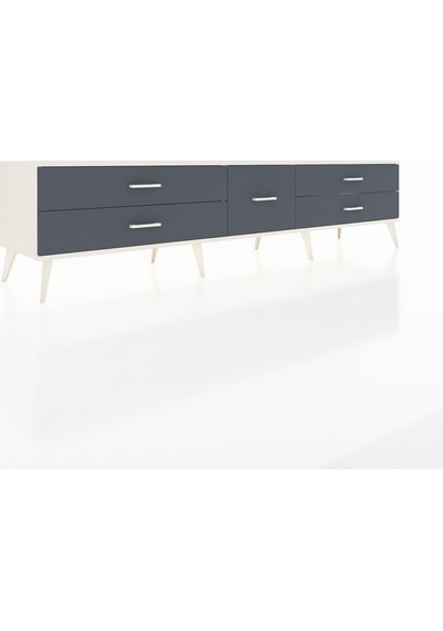 Hyperion Tv Ünitesi 5 Çekmeceli 220x44x51 Aytaşı-aytaşı/antrasit Aytası/antrasıt - Aytası Hyperion Tv Ünitesi 5 Çekmeceli 220x44x51 Aytaşı-aytaşı/antrasit Aytası/antrasıt - Aytası