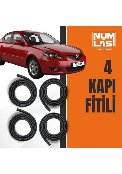 Mazda 3 Sedan 2003-2008 4 Kapı Fitili-a Kalite-numlas-nm4122