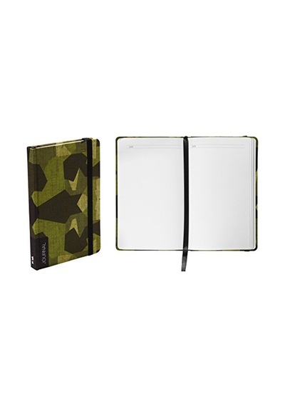 Pattern Kamuflaj Desenli Defter Çizgisiz