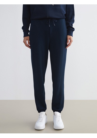 Lcw Everyday Lacivert Beli Lastikli Kadın Jogger Eşofman Altı