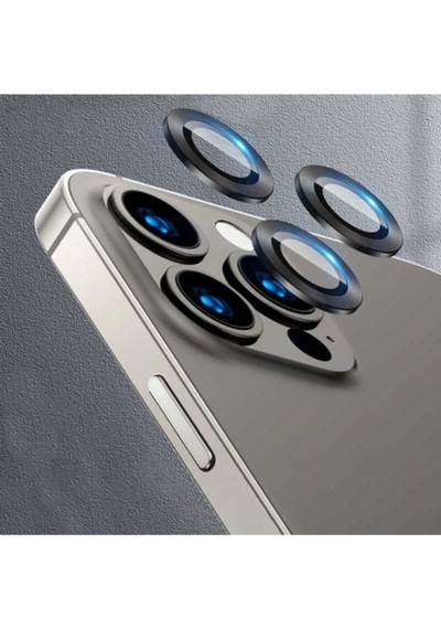 Apple Uyumlu iPhone 13 Pro Zore Cl-04 Kamera Lens Koruyucu Siyah
