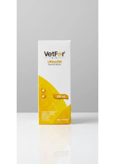 Vetfor Urinafin 100 Ml Kedi Ve Köpek İdrar Yolu Takviyesi Sistit, Struvit & Mesane Destek Şurubu