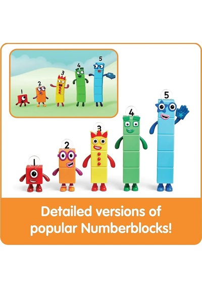 Numberblocks Friends One To Five Hm95356-uk