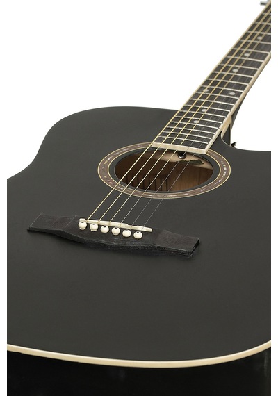 Zoppran Aczp100Bk Siyah Akustik Gitar
