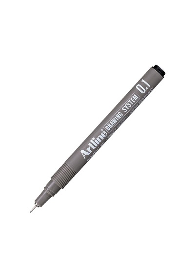 Artline Çizim Kalemi 0.1 MM Siyah EK231
