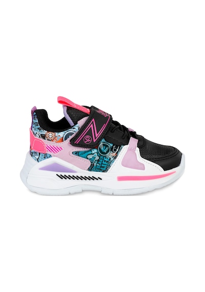 M.P Mpone Pt Sports Casual Kız Çocuk Spor Ayakkabı 26-30 Numara Mor-siyah 13794233224w1 Mor - Siyah