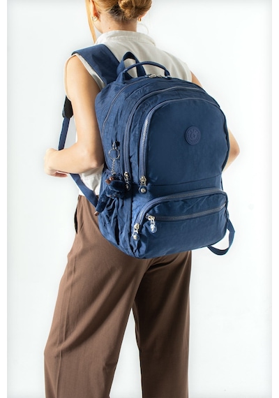 Ultra Hafif Çok Cepli Orta Boy Sırt Çantası Lacivert Model: 571-3m