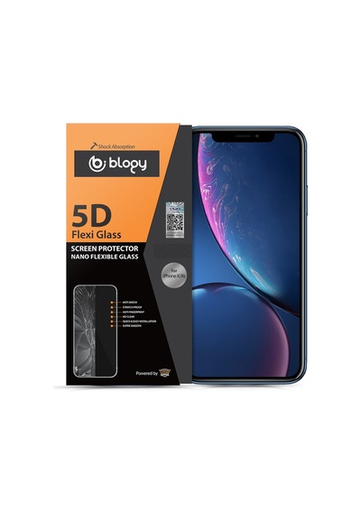 Buff Blogy Apple Uyumlu   iPhone 11 Pro / Xs / X Flexi 5D Ekran Koruyucu